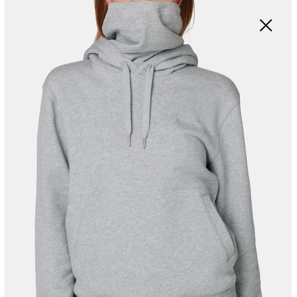 favorite daughter gray hooded sweatshirt with front pocket - Picture 2 of 6
